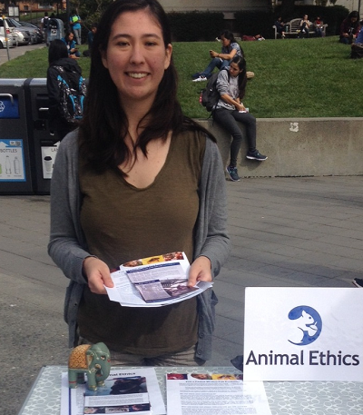 Tabling at Berkeley University